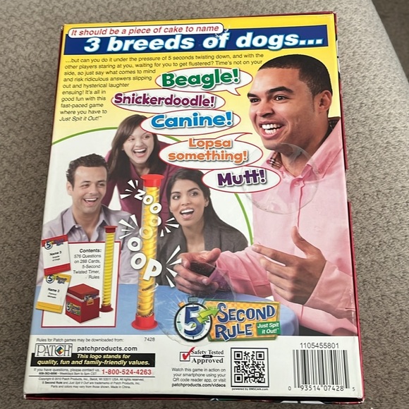 “Patch- 5 Second Rule card game” - Picture 3 of 4